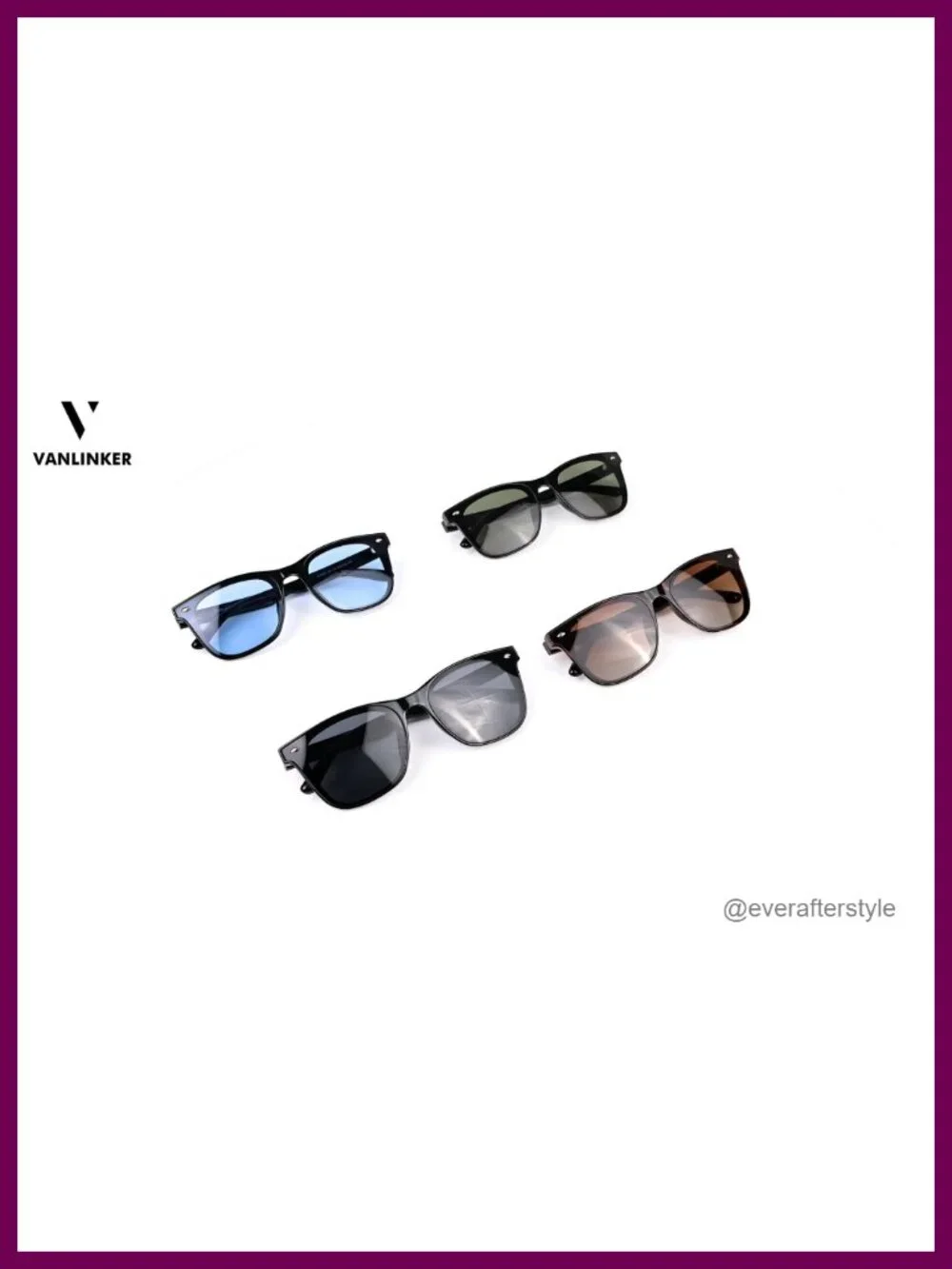 Trendy Oversized Square Sunglasses UV400 Protection Unisex Retro Shades